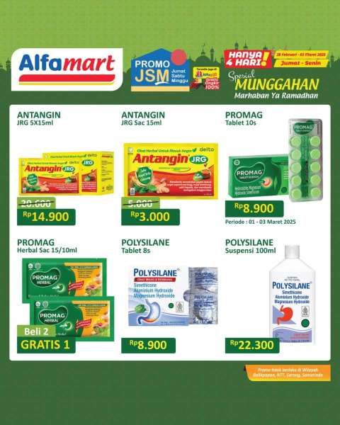 Promo JSM Alfamart 28 Februari-3 Maret 2025