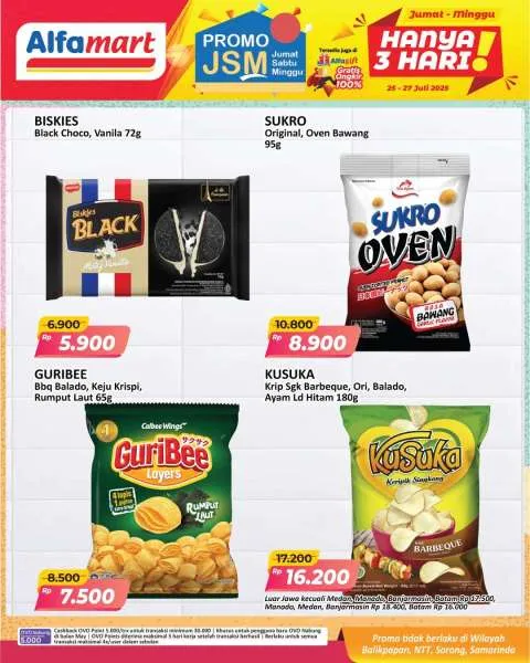 Promo JSM Alfamart Periode 25-27 Juli 2025