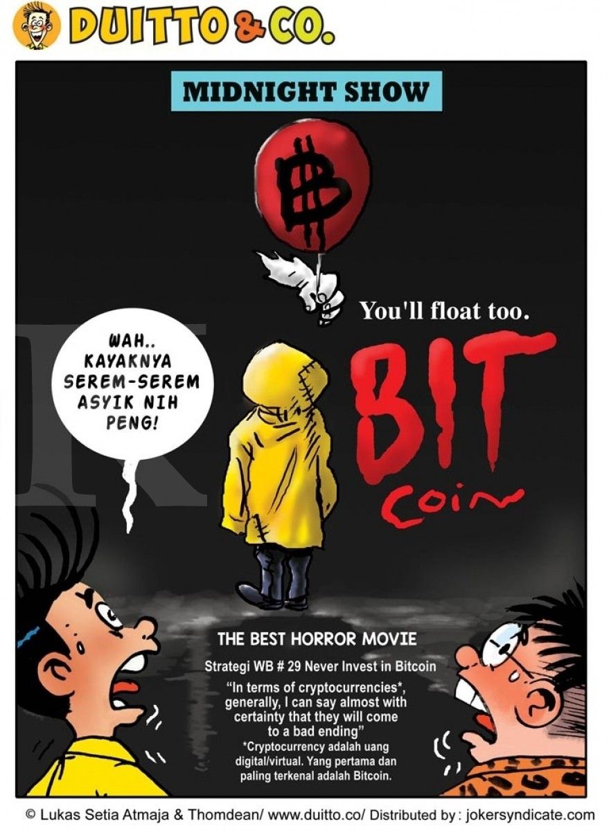 Strategi WB ke-29: Never Invest in Bitcoin