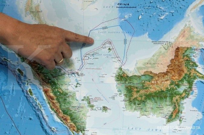 Beijing protes Indonesia sebut Laut Natuna Utara