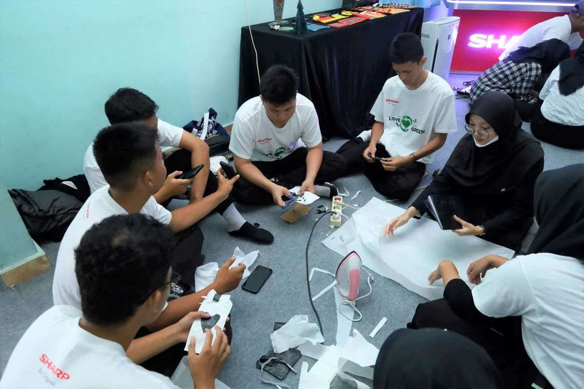 Sharp Ecobition Workshop sebagai Bentuk Kepedulian Sharp dalam Pelestarian Lingkungan