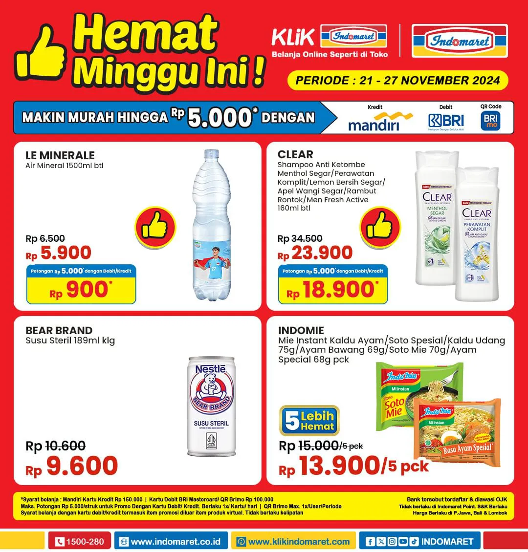Promo Indomaret 21-27 November 2024 Hemat Minggu Ini