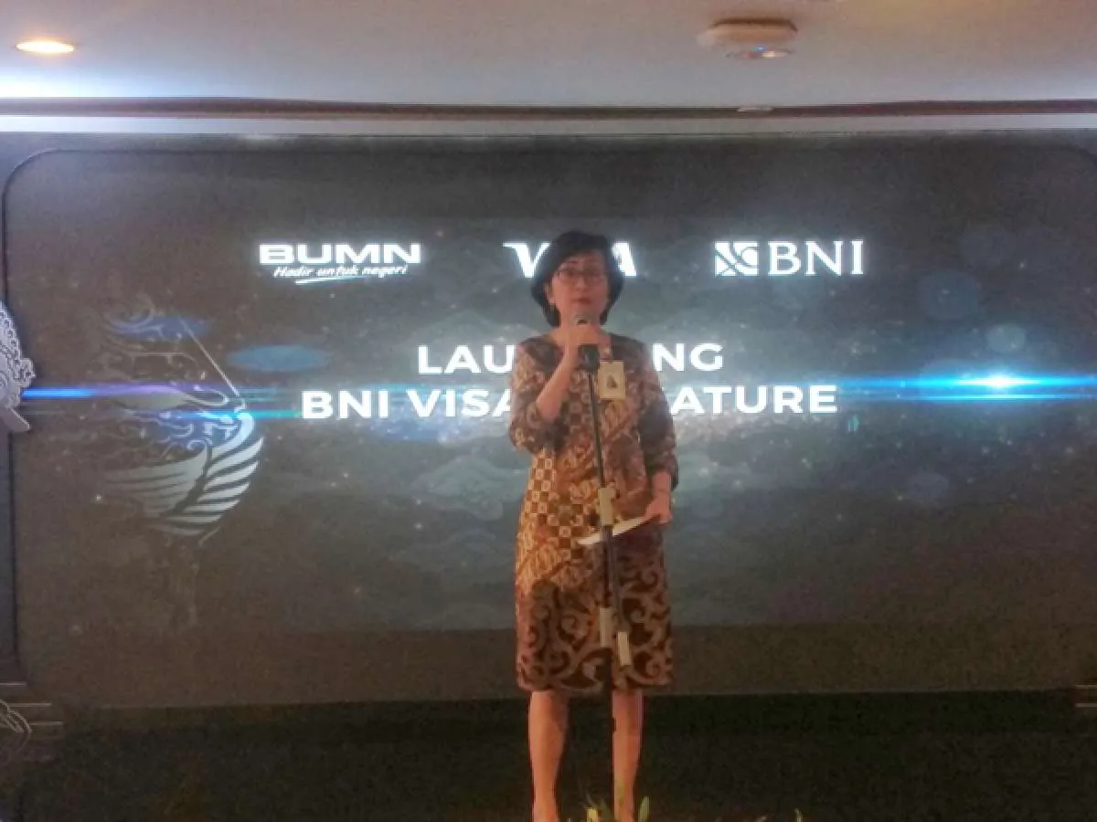 Bidik nasabah tajir, BNI rilis kartu kredit Visa Signature