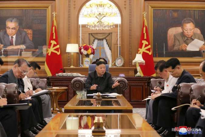 Pimpin pertemuan militer, Kim Jong-un serukan Korea Utara tingkatkan kekuatan milter