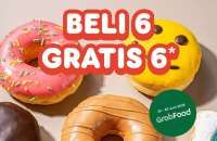 Promo Dunkin 25-30 Juni, Beli 6 Gratis 6 Pakai Voucher di Grab Cuma Rp 80.000-an 