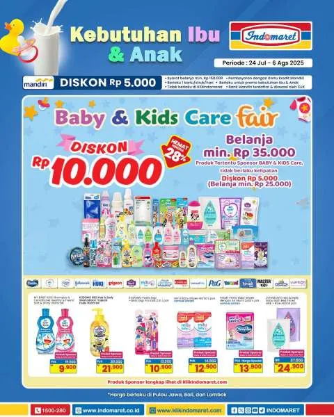 Promo Indomaret Super Hemat Periode 24 Juli-6 Agustus 2025