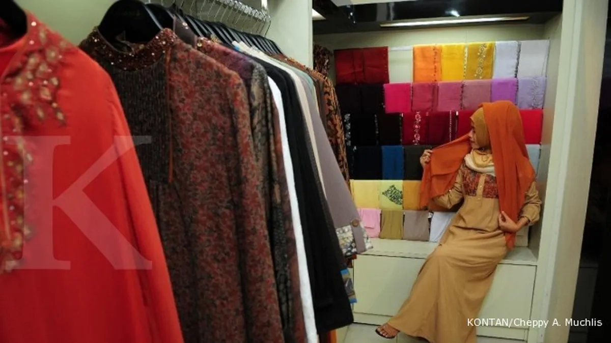 Jelang Lebaran, baju muslim sumbang inflasi