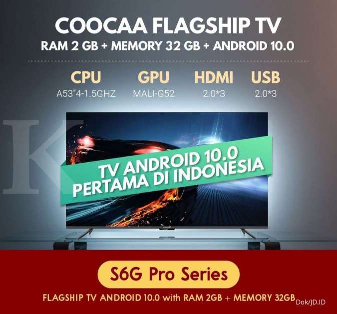 Pertama di Indonesia TV Android 10 Hadir di Top Brand Day, Sebuah Program Apresiasi Terbesar dari JD.ID