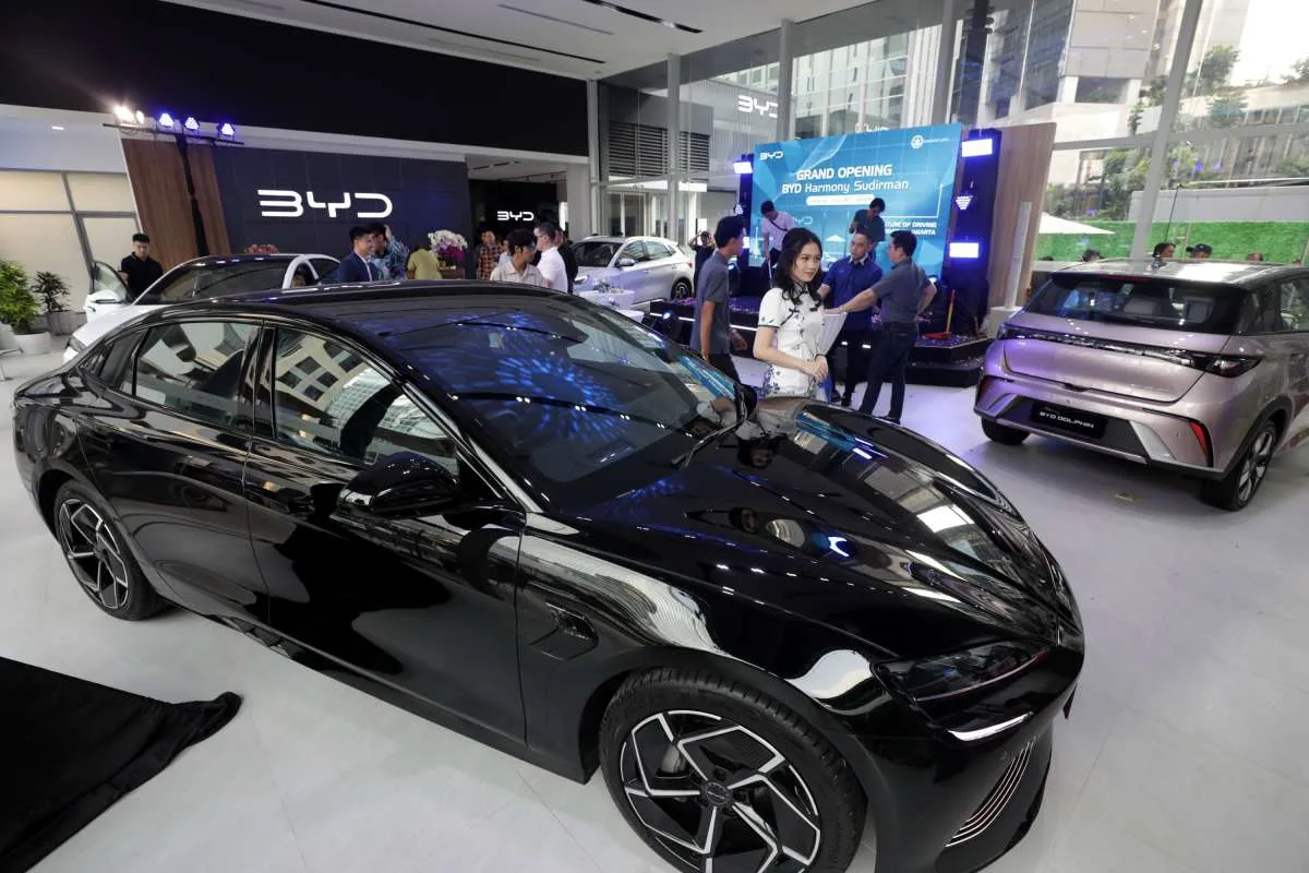 Penjualan Kendaraan Listrik BYD Meningkat 21% di Kuartal II 