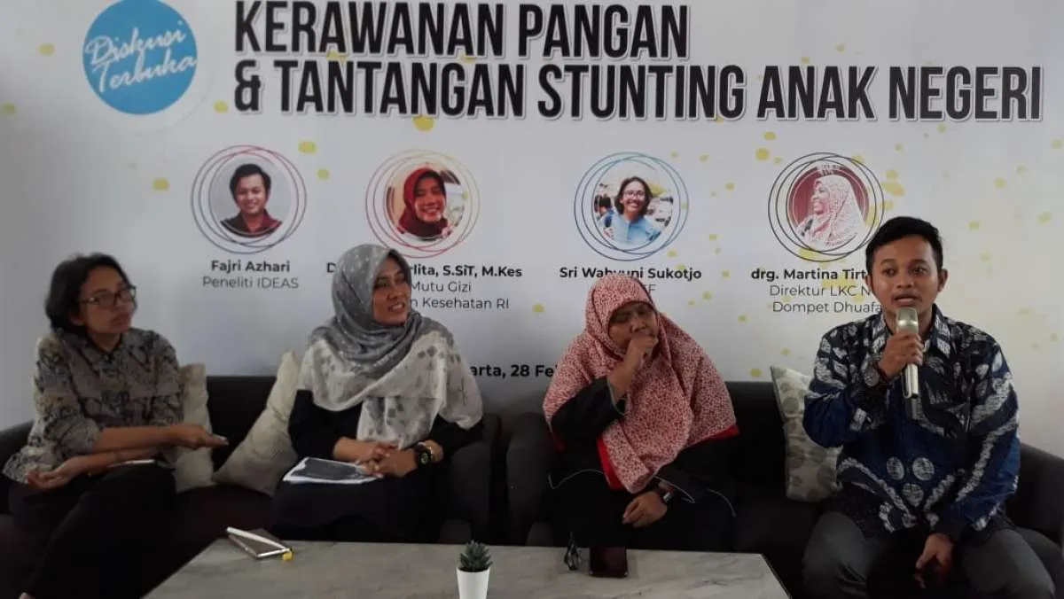 Stunting dan kerawanan pangan masih jadi tantangan bagi Indonesia