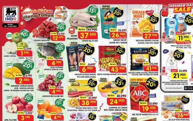 Promo JSM Superindo Weekend 9-11 Agustus 2024, Promo Kecap Bango & Minyak Lebih Murah