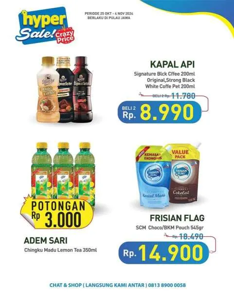 Promo Hypermart Hyper Sale Periode 25 Oktober-4 November 2024