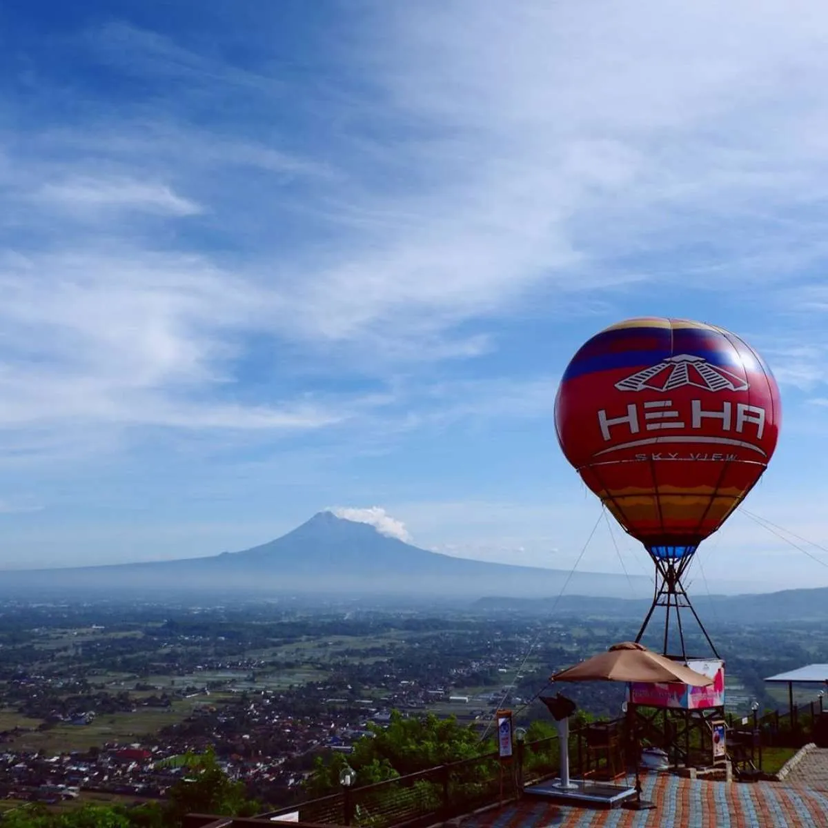 Heha Sky View Jogja, tempat yang tepat untuk melihat sunset