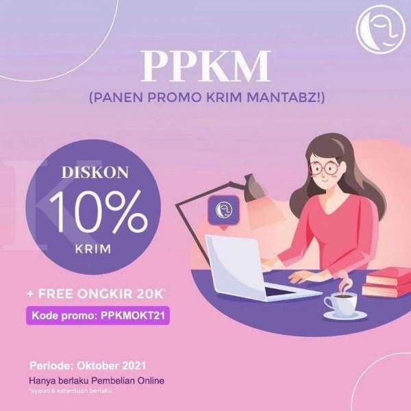 Promo PPKM di Klinik Natasha, Pembelian Krim Diskon 10% dan Free Ongkir Rp 20.000
