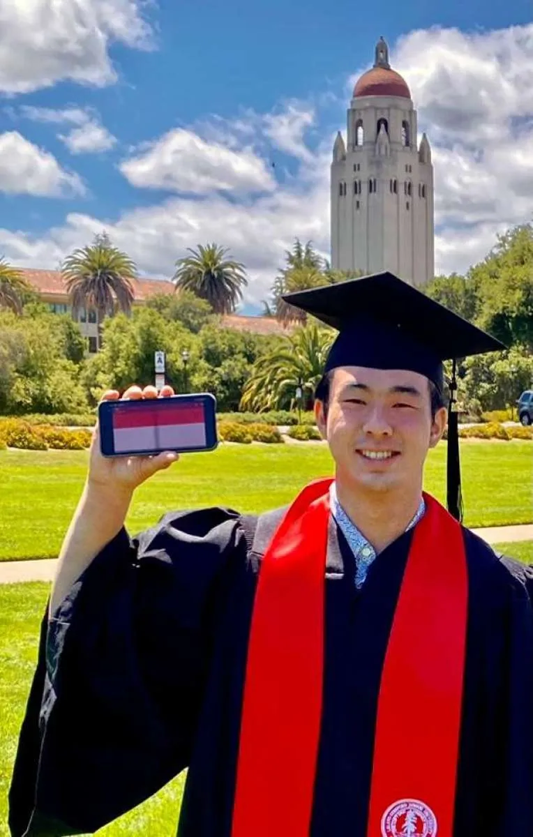 Philippe Pangestu, mahasiswa RI lulusan Stanford University dengan gelar kehormatan