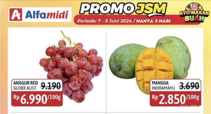 Katalog Promo JSM Alfamidi 7-9 Juni 2024, Ada Beli 1 Gratis 1 dan Beli 2 Gratis 1