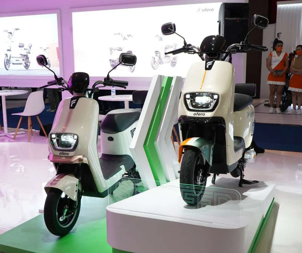 Ofero Perkenalkan Tiga Produk Sepeda dan Motor Listrik di IIMS 2023
