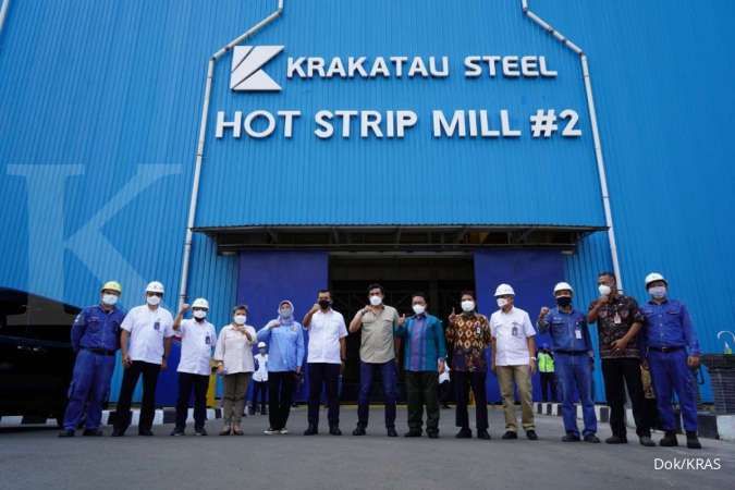 Dukung pengetatan impor baja, Komisi VII DPR kunjungani Krakatau Steel (KRAS)