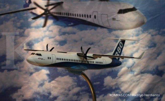 Pesawat rancangan Habibie R80 terbang 2021