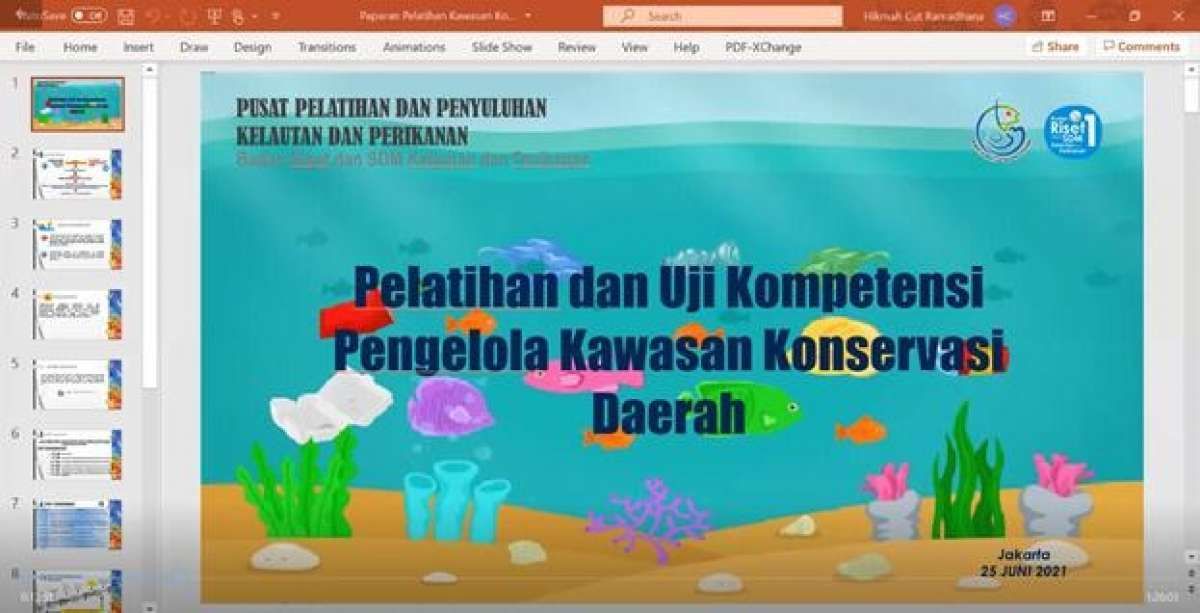 Konservasi Perairan Laut Mencapai 85% dari Target