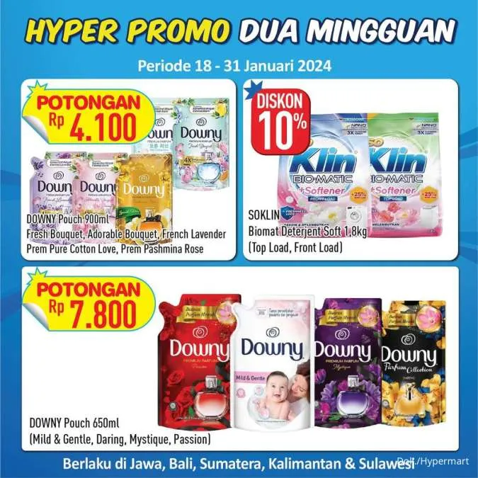 Promo Hypermart Dua Mingguan Periode 18-31 Januari 2024