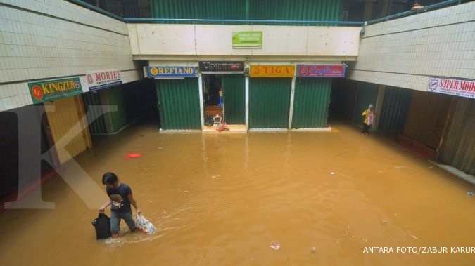 2.425 rumah terendam banjir di Jakarta