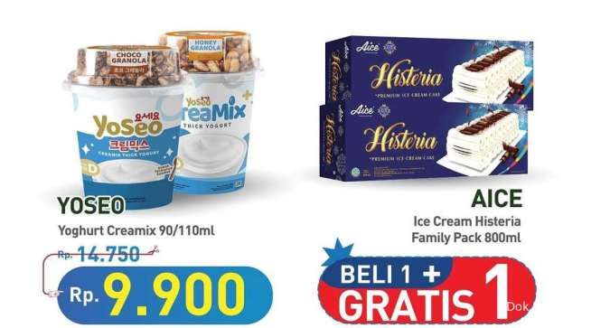 Promo JSM Hypermart Periode 13-16 Desember 2024, Es Krim-Jamur Beli 1 Gratis 1