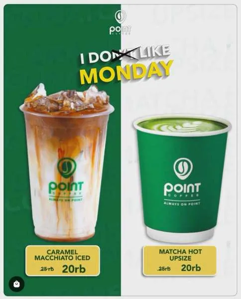 Promo Point Coffee Monday