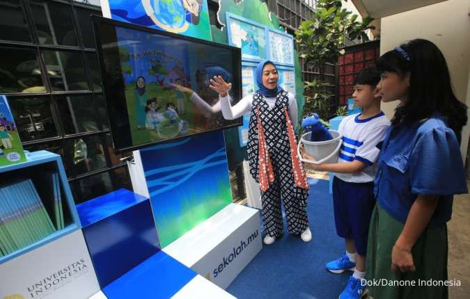  Pahlawan Cilik Bijak Air, Kolaborasi Danone &Mitra Dorong Anak Lestarikan Sumber Air