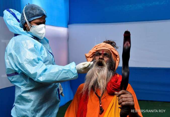 Kasus corona di India melonjak, pasokan oksigen ke rumah sakit ikut terancam