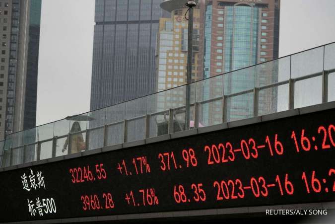 Bursa Saham Asia Jatuh Jumat (24/3) Pagi, Investor Mencerna Komentar Yellen