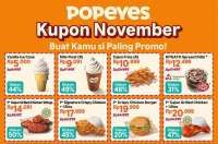 Promo Popeyes Kupon November 2025: Pilihan Menu Banyak, Diskon Gede sampai 52%