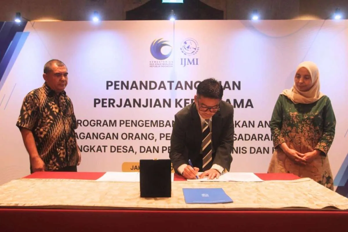 KemenHAM–IJMI Perkuat Perlindungan Pekerja Migran