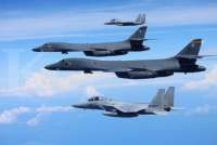 AS intip latihan militer China dengan mengirim pesawat bomber B1-B Lancer