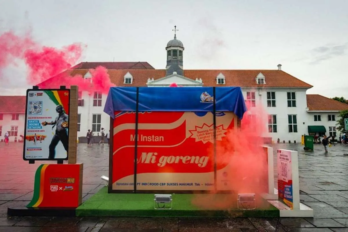 Ada Penampakan Airdrop Supply PUBG Mobile di Kota Tua Jakarta, Kolaborasi Indomie Loh