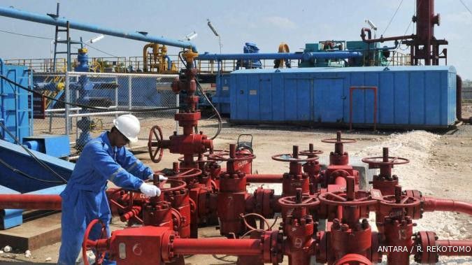 Produksi meningkat, harga gas alam melempem