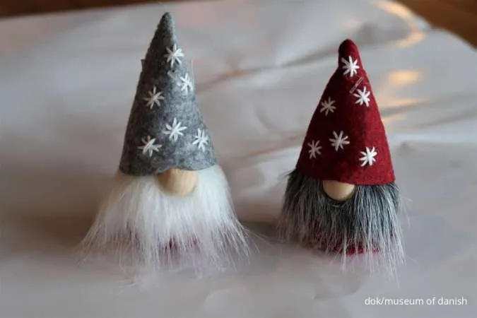 Dekorasi Natal: nisse/julenissen di norwegia