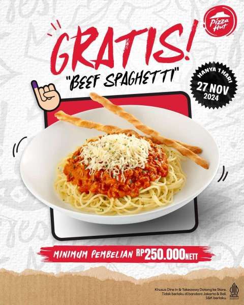 Promo Pilkada di Pizza Hut 27 November 2024