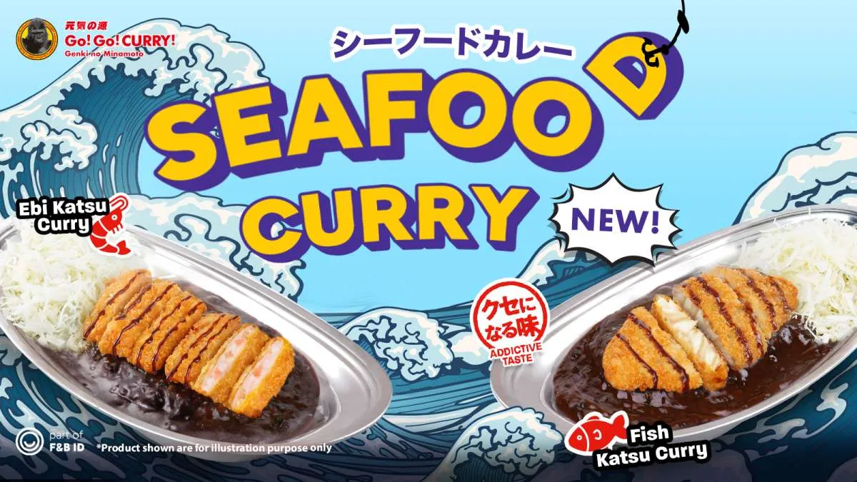 Inovasi Terbaru Go! Go! CURRY - Genki no Minamoto, Citarasa Kanazawa Seafood Series