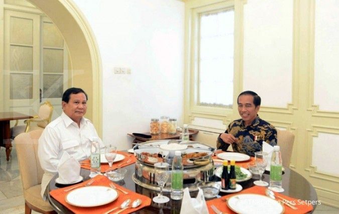 Survei Charta Politika: Elektabilitas Jokowi 51,2%, Prabowo 23,3%