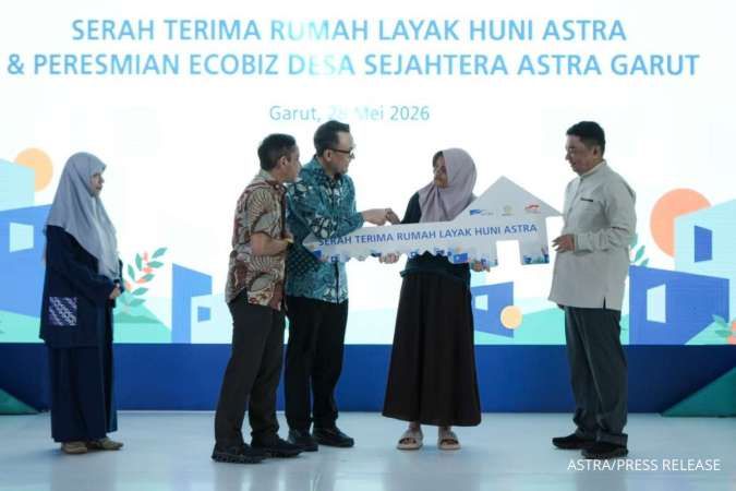 Astra Serahkan Rumah Layak Huni dan Luncurkan EcoBiz Desa Sejahtera Astra di Garut