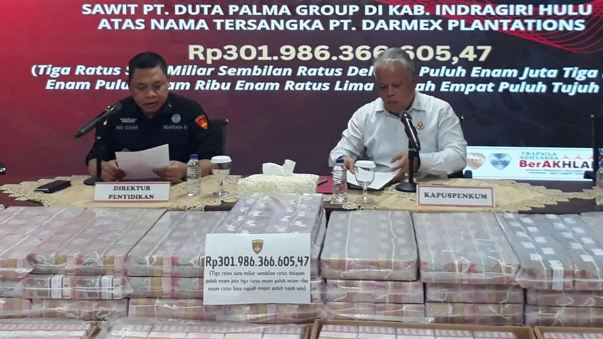 Kejagung Telah Sita Uang Senilai Rp 1,1 Triliun Terkait Kasus TPPU Duta Palma Group
