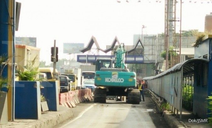 Hari ini, gerbang Tol Cengkareng 2 ditutup karena ada pemeliharaan 