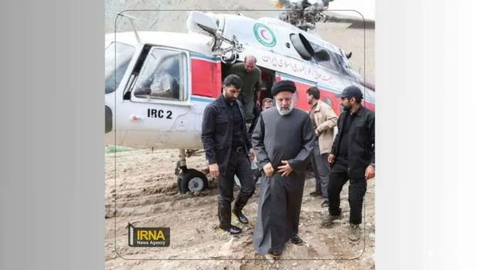 Helicopter Carrying Iran's President Raisi Crashes, Search Under Way