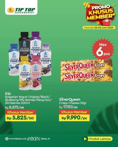 Promo Tip Top 2-5 Juni 2025 Khusus Member