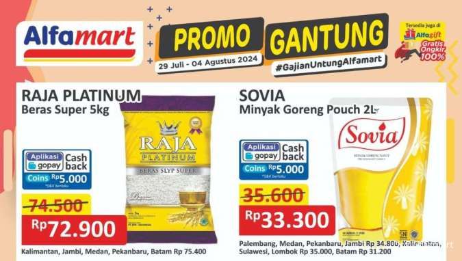  Katalog Promo JSM Alfamart Spesial Gajian Periode 2-4 Agustus 2024, Cek di Sini!