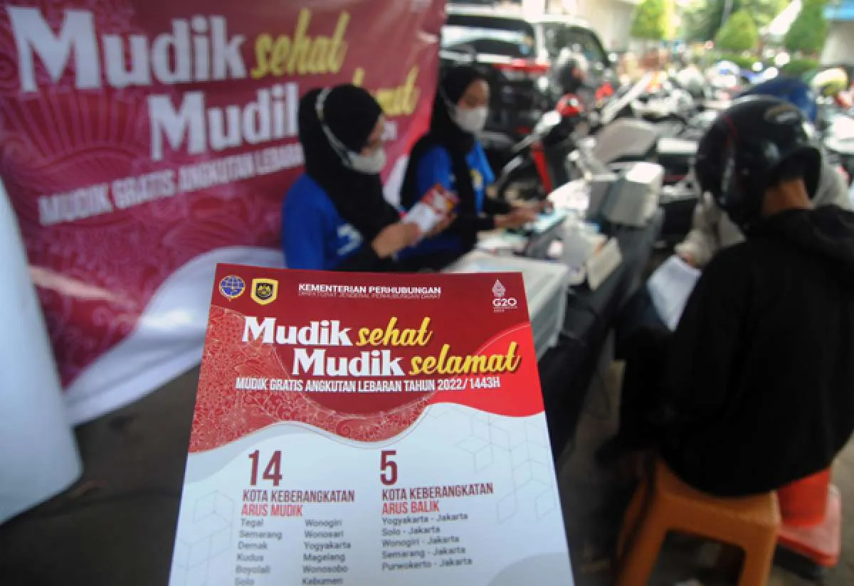 Kuota Mudik Gratis Sepeda Motor dengan Kapal Laut Sudah Terisi Lebih 50%