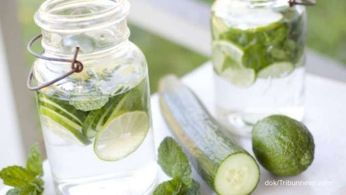 infused water timun 