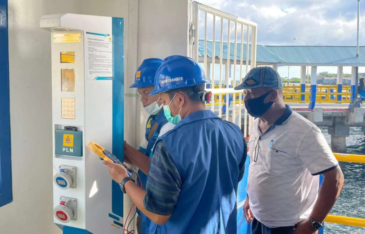 Dukung sektor perikanan dan kelautan, PLN bangun anjungan listrik pertama di Ternate