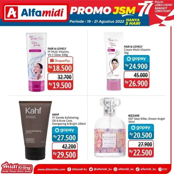Promo JSM Alfamidi Periode 19-21 Agustus 2022